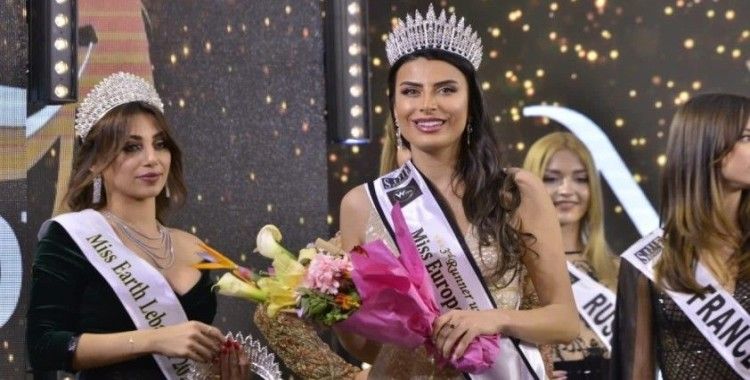 Lübnan'daki güzellik yarışmasında Türk manken üçüncü oldu