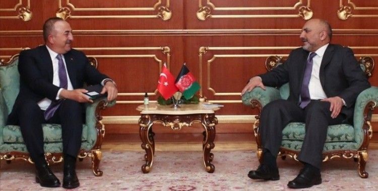 Dışişleri Bakanı Çavuşoğlu, Afgan mevkidaşı Atmar'la görüştü