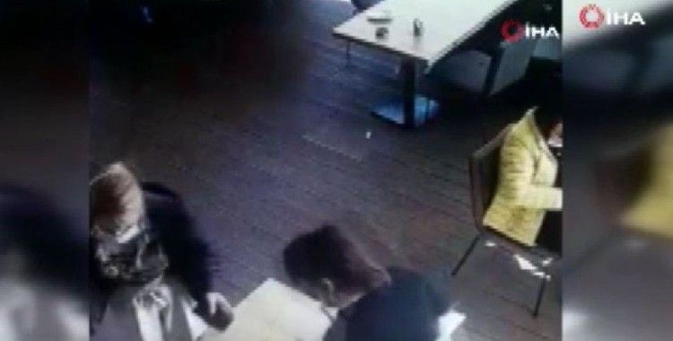 Şişli’de restoranda hırsızlık anları kamerada