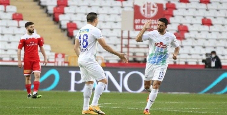 Çaykur Rizespor deplasmanda kazandı