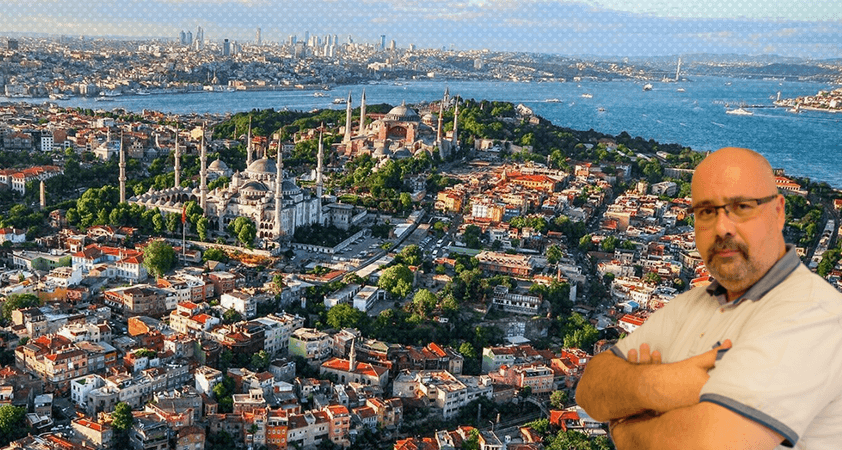 Sana dün bir tepeden baktım aziz İstanbul
