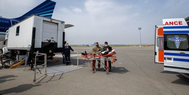 Dağlık Karabağ Savaşı'nda yaralanan 12 Azerbaycanlı gazi Türkiye'de tedavi edilecek