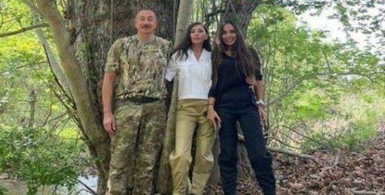 Aliyev ve ailesi Cebrayıl ile Zengilan’ı ziyaret etti