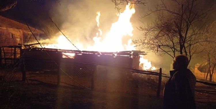 Kastamonu'nun Pınarbaşı ilçesinde çıkan yangında 2 kişi hayatını kaybetti