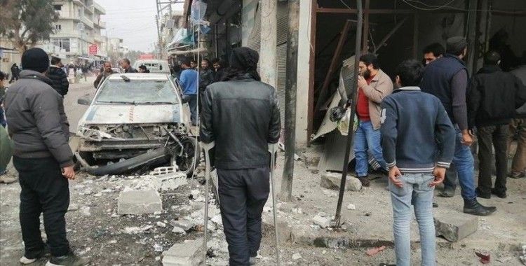 Suriye'nin Cerablus ilçesinde eş zamanlı bombalı terör saldırıları düzenlendi