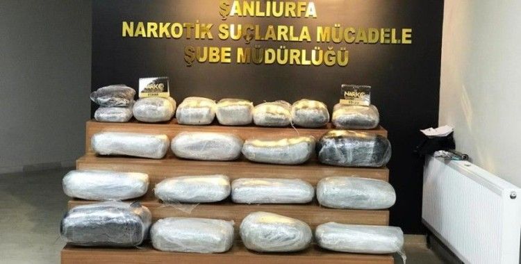 Şanlıurfa'da 15 ayda uyuşturucudan bin 68 zanlı tutuklandı