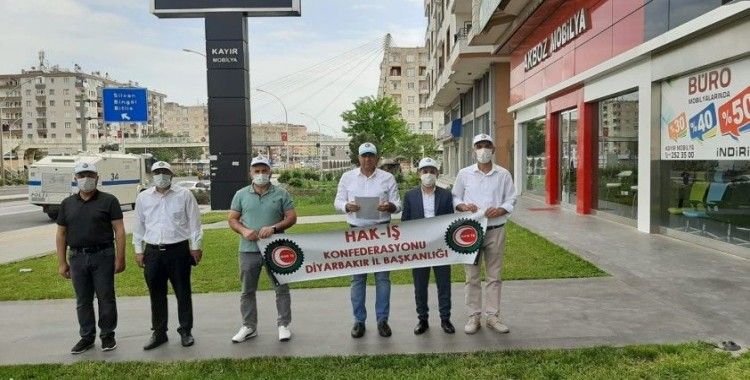 HAK-İŞ Diyarbakır Başkanı Ahmet Dinç'ten 1 Mayıs açıklaması