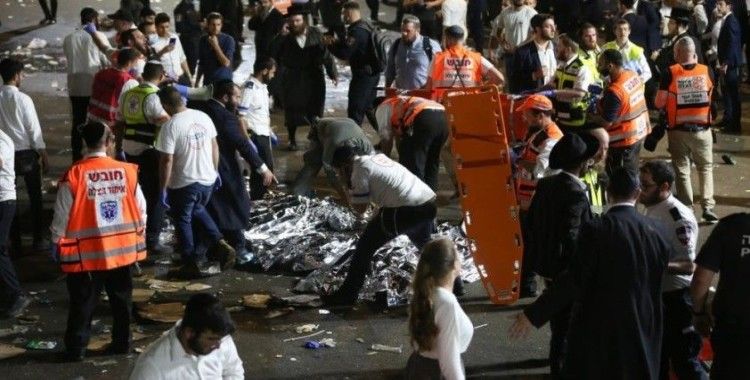 İsrail'de Lag B'Omer Bayramı kutlamalarında facia: 38 ölü, 103 yaralı