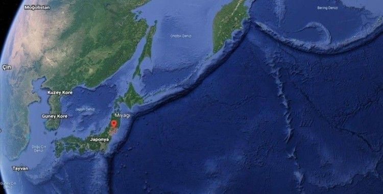 Japonya'nın Miyagi eyaleti açıklarında 6,8 büyüklüğünde deprem
