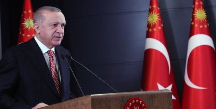 Cumhurbaşkanı Erdoğan: İşçinin o kutsal alın terini sömürmek isteyenlere fırsat vermeyeceğiz
