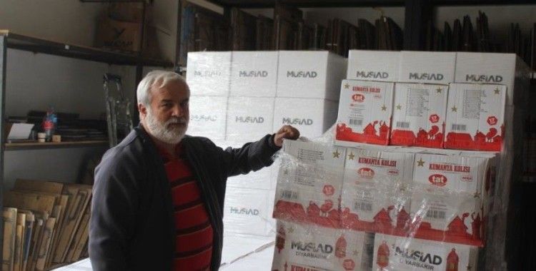 Diyarbakır'da bin 100 aileye yardım kolisi