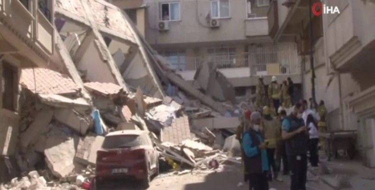 Zeytinburnu Belediyesi’nden çöken binayla ilgili açıklama
