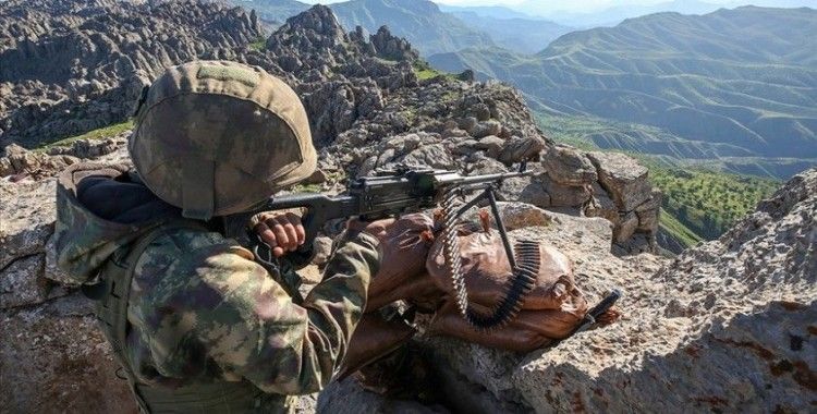 Irak'ın kuzeyindeki Avaşin-Basyan bölgesinde 6 PKK'lı terörist etkisiz hale getirildi