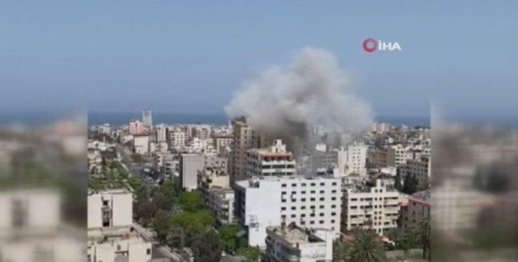 İsrail savaş uçakları Gazze’de bir binayı vurdu: 2 ölü