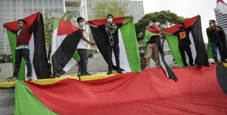 Filistin’e destek protestoları