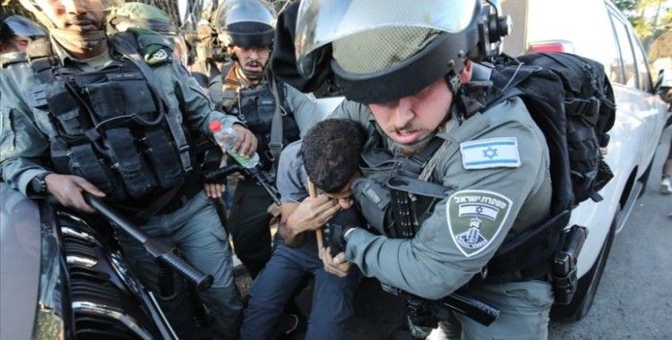 İsrail polisi Doğu Kudüs'te 25 Filistinliyi gözaltına aldı