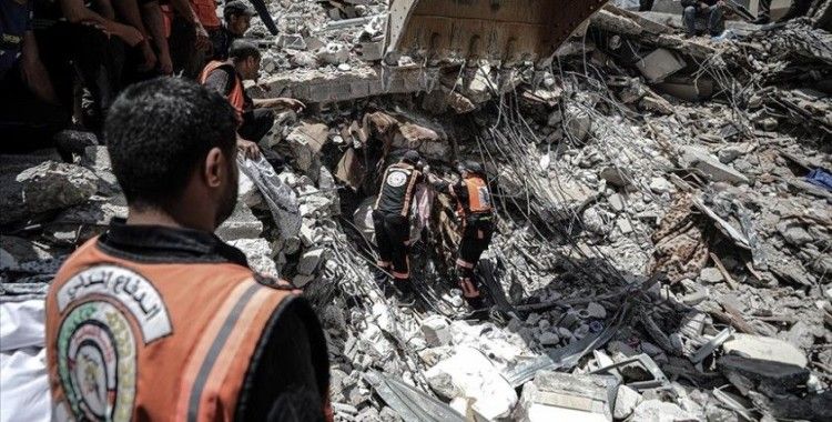 Gazze'deki sivil savunma teşkilatından 'ekipman ve kurtarma ekibi gönderin' çağrısı