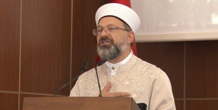 Diyanet İşleri Başkanı Erbaş, Filistin’in geleceği için STK’larla buluştu