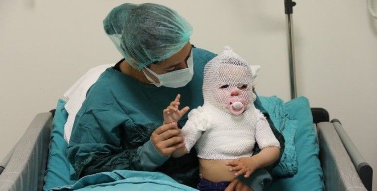 O bebek iyileşmeye başladı