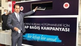 Cezaevi infaz kurumu kütüphaneleri için adliyelerde kitap bağış kampanyası başlatıldı