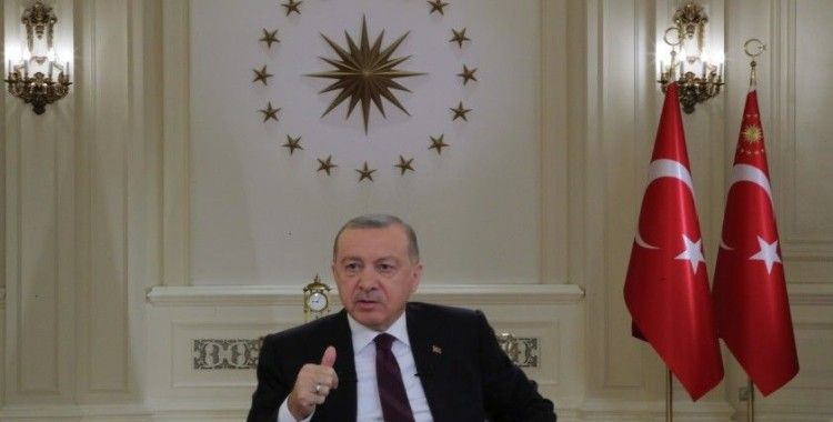 Cumhurbaşkanı Erdoğan'ın TRT Yayınında dikkat çeken detay