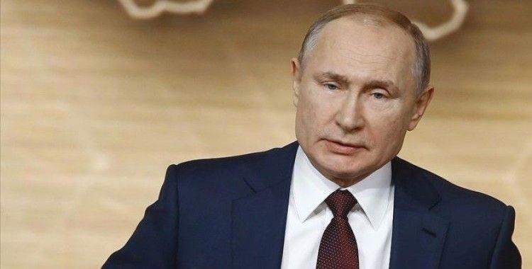 Putin: 'Kuzey Akım 2'nin ilk etabında döşeme işlemi tamamlandı'