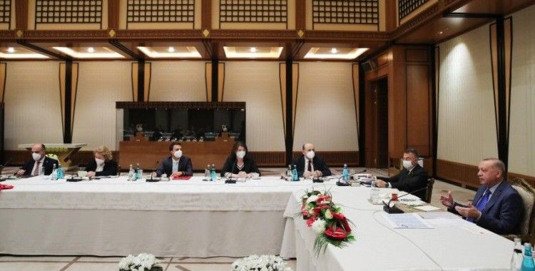 Cumhurbaşkanı Erdoğan, müsilaj sorununa ilişkin özel toplantıya başkanlık yaptı
