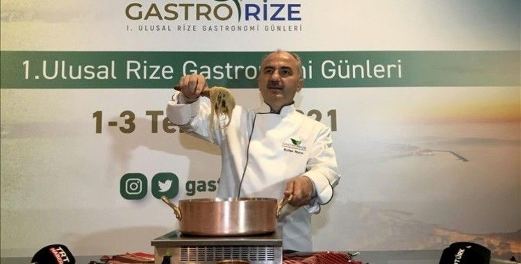 Rize'nin yöresel lezzetleri 'GastroRize Festivali' ile tanıtılacak