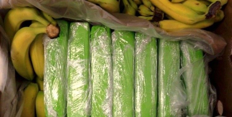Polonya’da muz kolilerinden 160 kilogram kokain çıktı