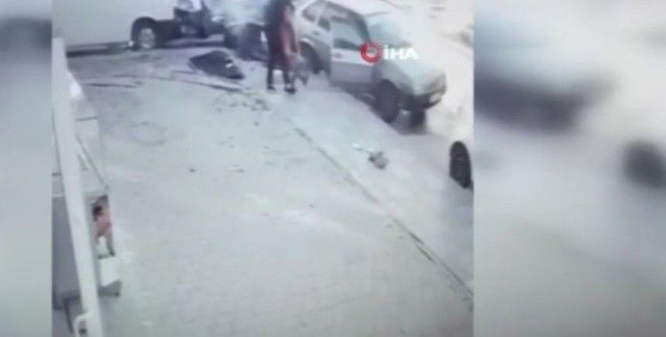 Ankara’da 2 otomobil kafa kafaya çarpıştı: 1 yaralı