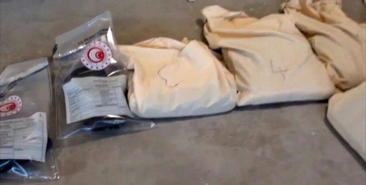 Gümrük muhafaza ekiplerince çelik kasalarda 304 kilo uyuşturucu ele geçirildi