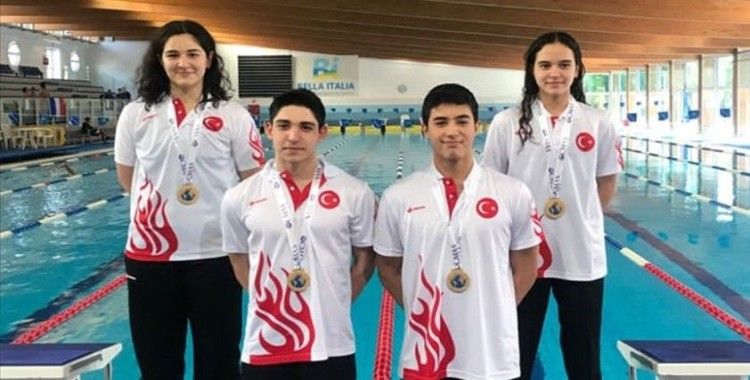 Paletli Yüzme Genç Milli Takımı dünya şampiyonu oldu