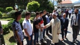 Diyanet İşleri Başkanı Erbaş, Gostivarlılarla bir araya geldi