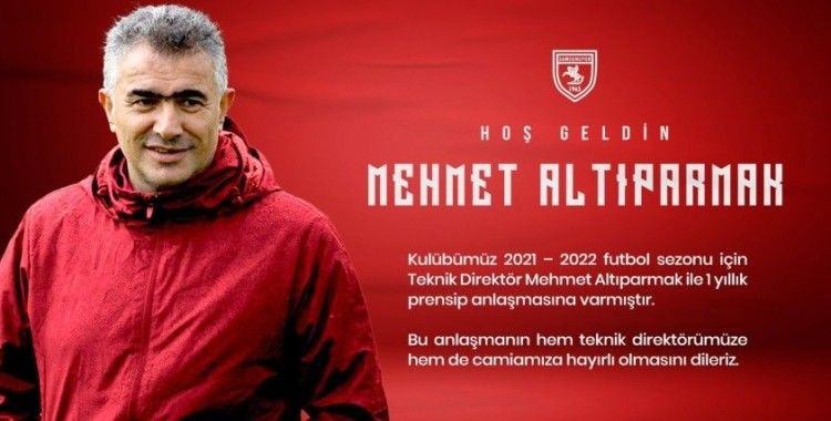 Samsunspor teknik direktörlüğe Mehmet Altıparmak’ı getirdi
