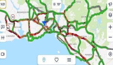 Kısıtlama sona erdi, trafik çilesi başladı