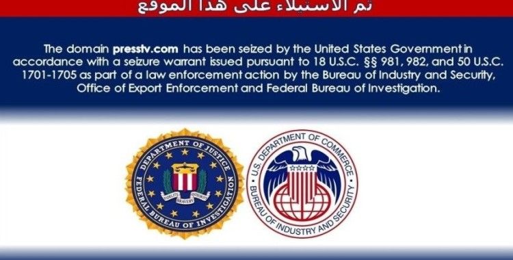ABD'nin İran internet sitelerine el koyduğu doğrulandı