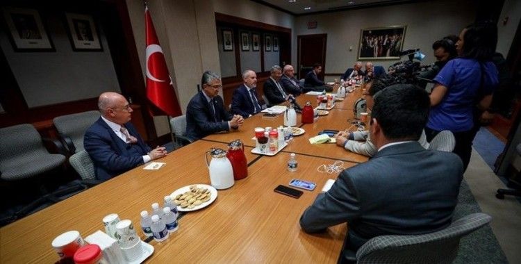 TBMM Dışişleri Komisyonu heyeti Washington temaslarında Türk-Amerikan ilişkilerini masaya yatırdı