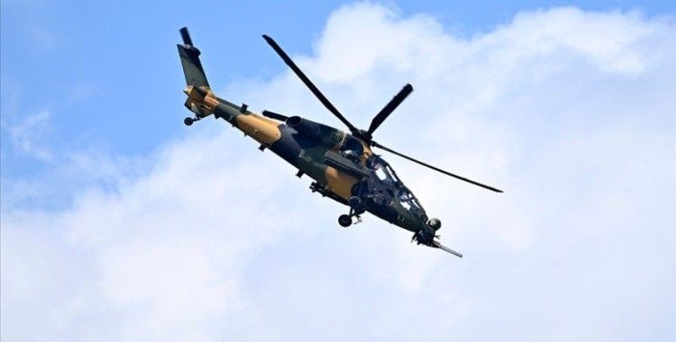 Irak'ın kuzeyinde PKK'lı 5 terörist ATAK helikopterleri tarafından etkisiz hale getirildi