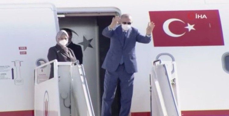 Cumhurbaşkanı Erdoğan KKTC’den ayrıldı
