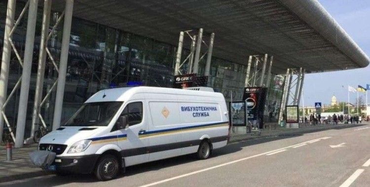 Ukrayna’da Lviv Havalimanı’nda bomba ihbarı