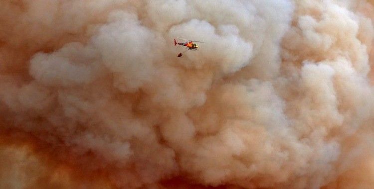 İspanya’da korkutan orman yangını