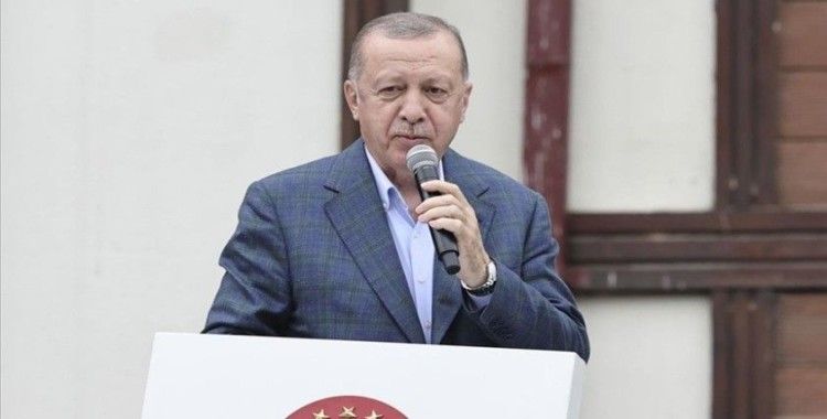 Cumhurbaşkanı Erdoğan: İlk etapta Rize genelinde toplam 550 konut inşa edeceğiz