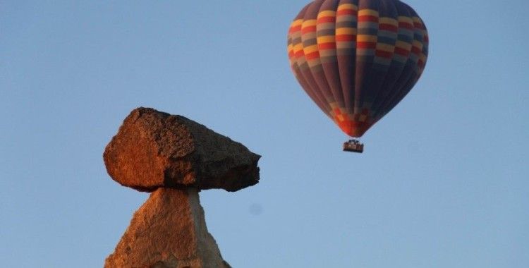 Kapadokya'da balon turları iptal edildi