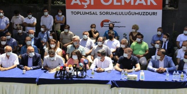 Diyarbakır'daki STK'lardan çağrı: Aşı olalım, salgını birlikte aşalım