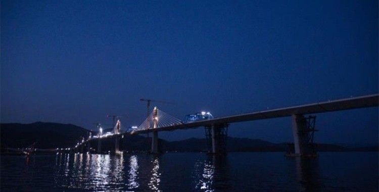 Hırvatistan'ın kuzey ve güney toprakları tartışmalı Peljesac Köprüsü ile birbirine bağlandı