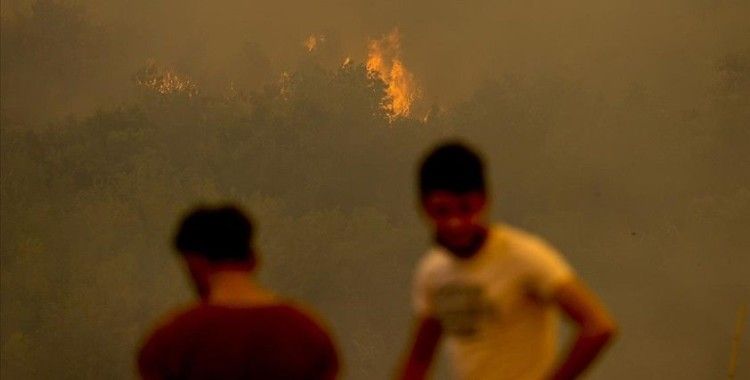 Manavgat'taki orman yangını söndürme çalışmaları devam ediyor