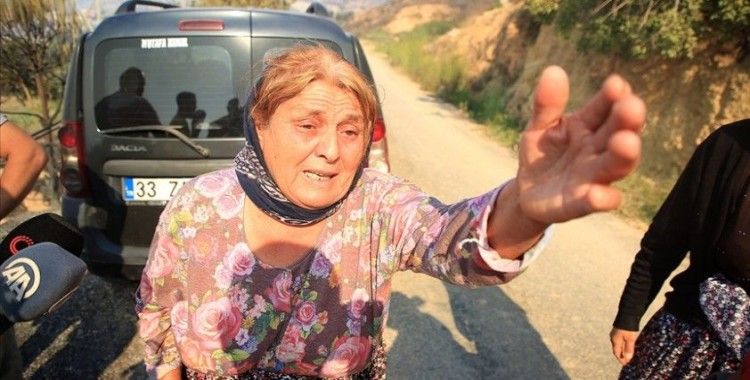 Mersin Aydıncık'taki yangından etkilenenler yaşadıklarını anlattı