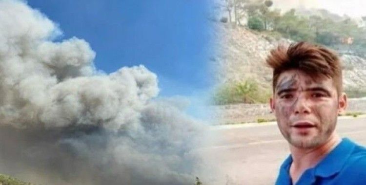Marmaris'teki yangına müdahale eden itfaiyecilere 'gönüllü olarak' su taşırken hayatını kaybetti