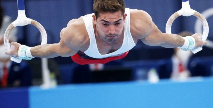Artistik Cimnastik halka aleti final mücadelesinde milli sporcu İbrahim Çolak beşinci oldu