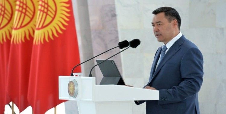 Kırgızistan Cumhurbaşkanı Caparov’dan Cumhurbaşkanı Erdoğan’a taziye mesajı